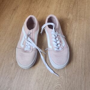 Light pink Van's girls size 12